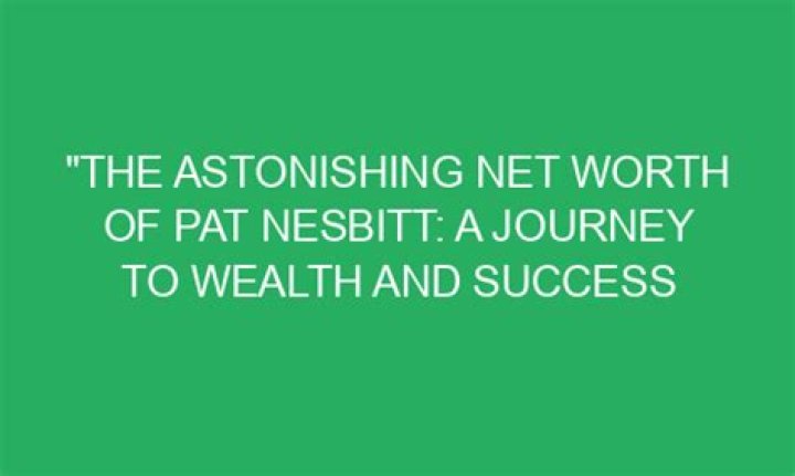A Journey To Wealth And Success
